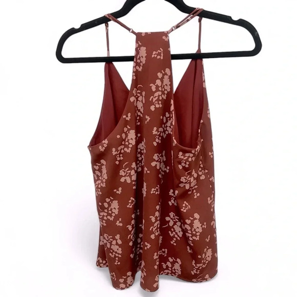 Vici racer back loose fit patterned tank with adjustable spaghetti straps size M - Picture 2 of 6